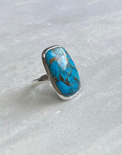 Load image into Gallery viewer, Blue Turquoise Ring
