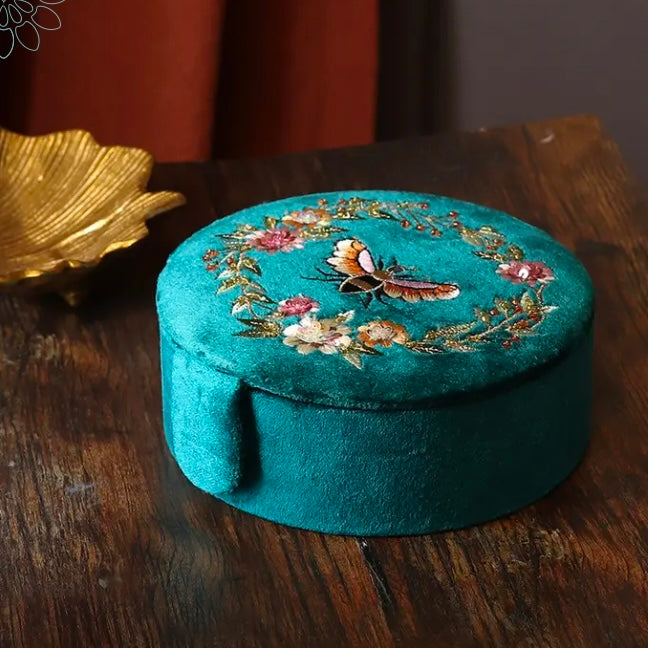 Round Luxury Jewellery Box